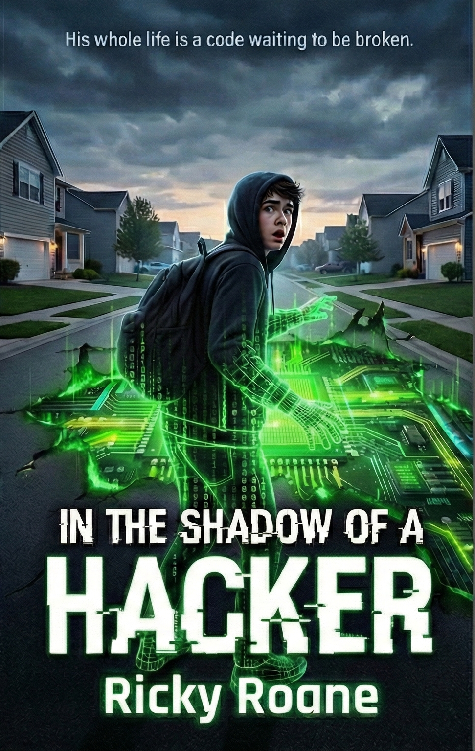 In the Shadow of a Hacker - Book Cover